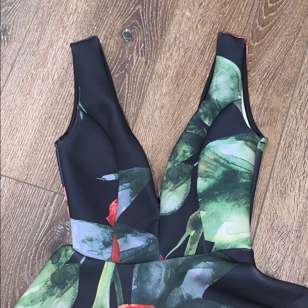 black floral dress from papaya - Picture 2 of 2